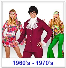 60's & 70's Hippy, Mod and Disco