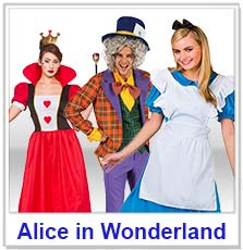 Alice in Wonderland Teacher Costumes