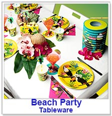 Hawaiian / Beach Party Tableware