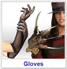 Halloween Gloves & Shoe Accessories
