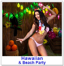 Hawaiian & Tropical Beach Party Supplies