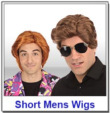 Short Mens Wigs