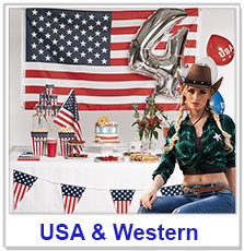 USA/Western Party Supplies