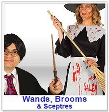 Wands Brooms & Sceptres