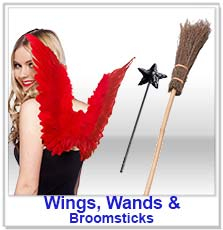 Halloween Wings, Wands & Broomsticks