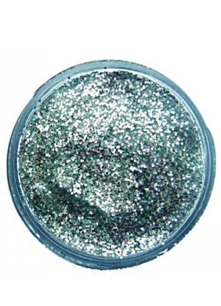 Snazaroo Glitter Gel 12ml Pot Silver