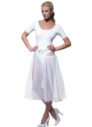 1950's White Petticoat - 75cm - Dress Size 6-18