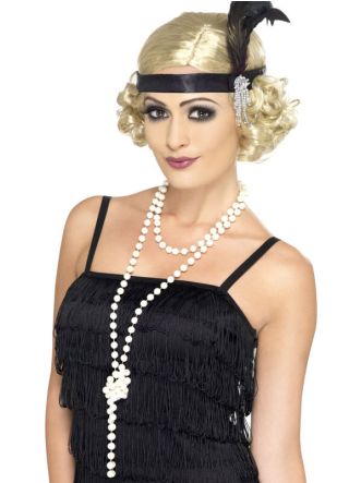 Classic Flapper Pearls Necklace 170cm