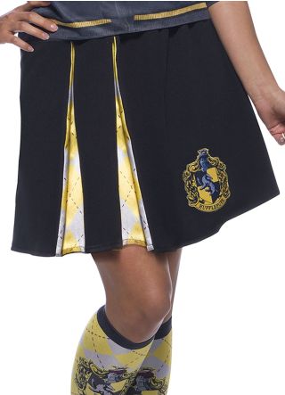 Hufflepuff Pleated Skirt - Ladies - Harry Potter