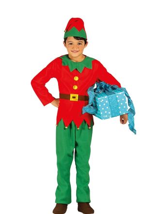 Workshop Elf Boy Costume- With Bells