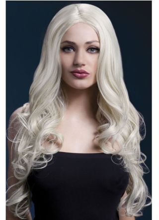 Deluxe Long Curly Wig - Blonde - Styleable
