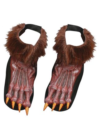 Werewolf Shoe Covers - Brown