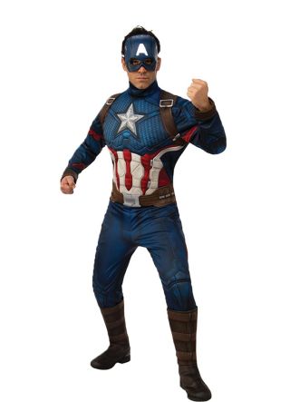 Deluxe Captain America – Marvel - Avengers Endgame Adult Costume 
