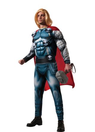 Deluxe Thor Muscle Chest - Mens Costume 