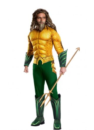 Deluxe Aquaman - DC - Mens Costume