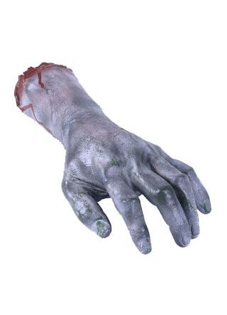 Zombie Cut Off Rubber Hand - 30cm