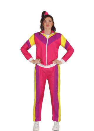 80s Pink Shell Suit – Teen