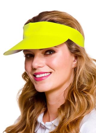 Golf Visor - Neon Yellow