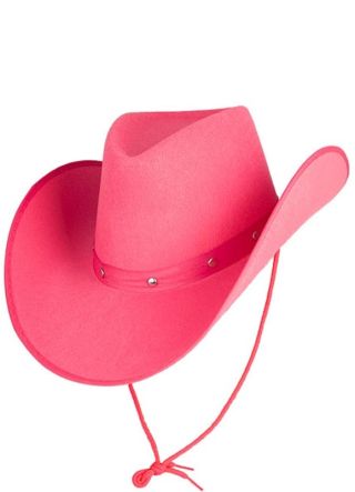 Texas Pink Studded Cowgirl Hat 
