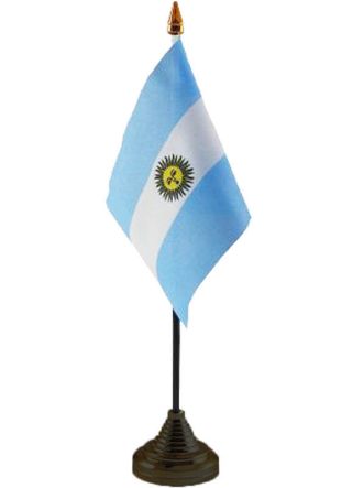 Argentina Table Flag 6" x 4"