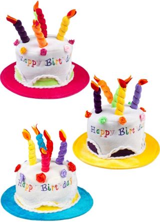 Assorted ‘Happy Birthday’ Cake Hat
