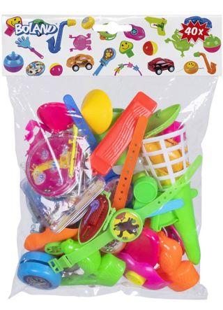 Assorted Party Bag Toys & Pinata Filler - 40 pk  