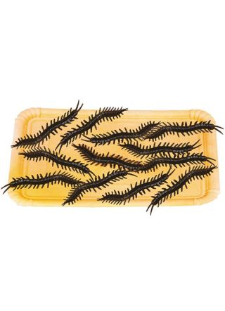Bag of Rubber Centipedes – 12 pk – 12cm 