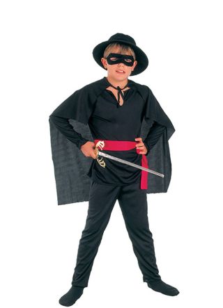 Masked Bandit (Red Belt)  (Boys) Costume