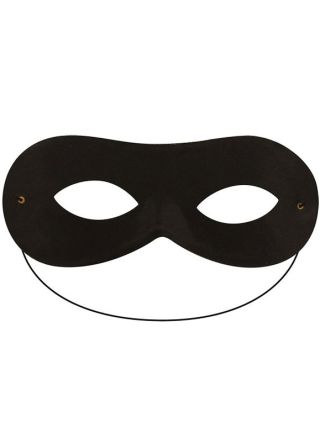 Superhero/Bandit Black Eye Mask