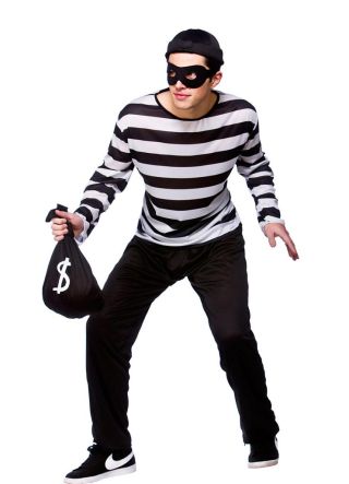 Burglar/Bank Robber Costume 