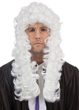 Judge Wig - White