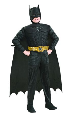 Batman Deluxe Dark Knight -Boys Costume