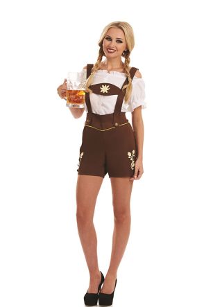 Bavarian Lederhosen Girl