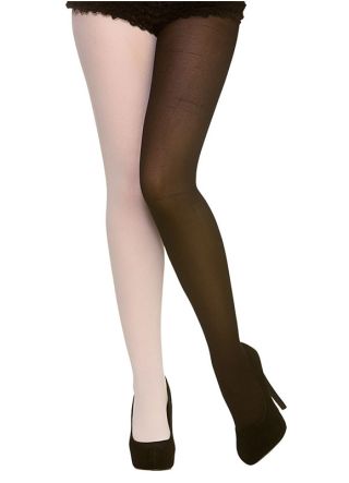 Black and White Tights - Dress Size 6-14