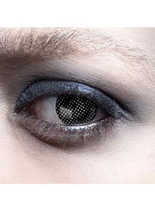 Black Mesh Contact Lenses – One Week Wear