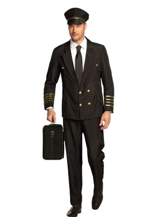 Black Pilot Suit