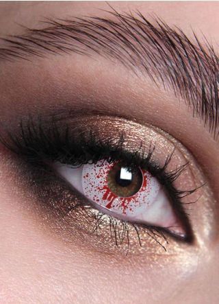 Blood Shot Drops Contact Lenses - One Day Wear