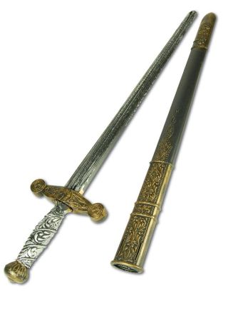 Bronze Medieval Long Sword - Master of Thrones - 76cm