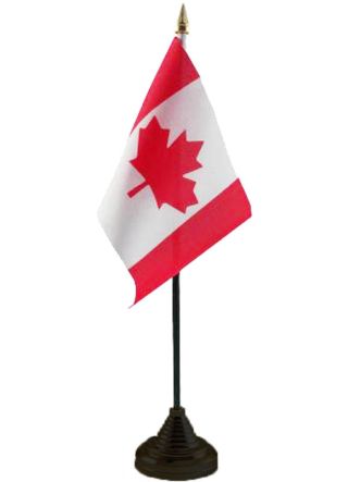 Canada Table Flag 6" x 4"