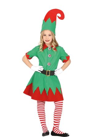 Candy Cane Elf Girl