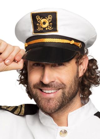 Captain Hat Gold String