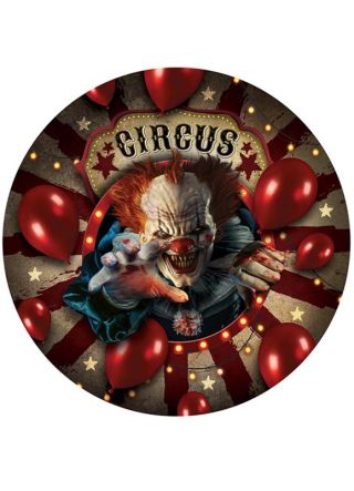 Carnival Circus Clown Paper Plates – 6pk