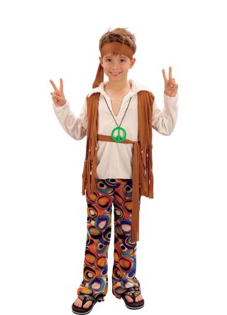 Hippie Boy (Swirls)  (Boys) Costume