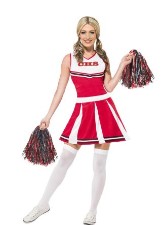 USA Showtime Cheerleader - Red - Ladies