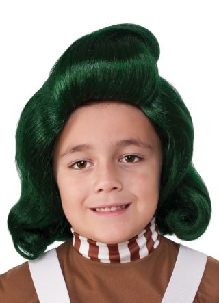 Child’s Green Oompa Loompa Wig – Charlie and the Chocolate Factory