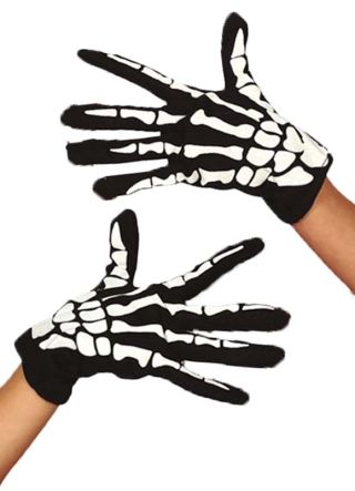Skeleton Gloves - Ladies