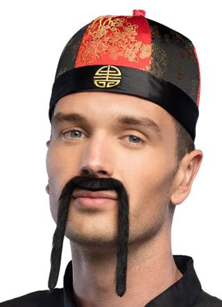 China Man Moustache