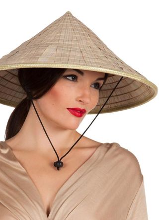 Chinese Straw Coolie Hat 