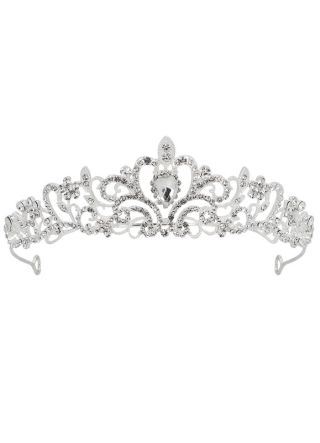 Classic Princess Silver Diamond Tiara 