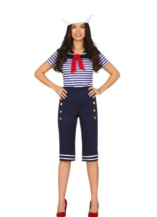 Classic Sailor Ladies Costume